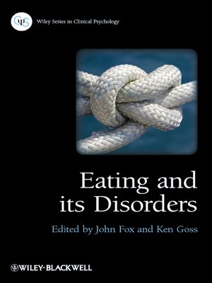 cover image of Eating and its Disorders